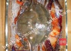 泡菜粉丝蒸梭子蟹的做法图解8