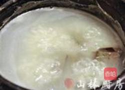 西兰花猪肝粥的做法图解2