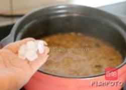 菊花核桃粥的做法图解6