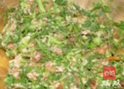 猪肉荠菜饺子的做法图解6