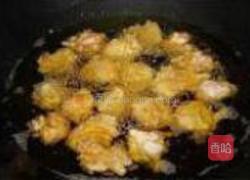 干炸素丸子的做法图解4