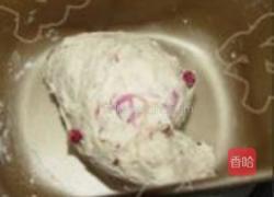 玫瑰花面包的做法图解3