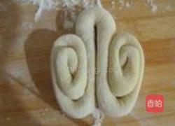 玉米蝴蝶馒头的做法图解4