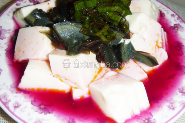 绚丽冰豆腐