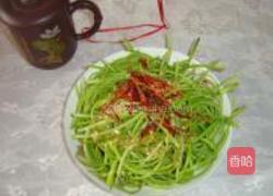 手撕蒜薹的做法图解6