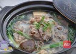 羊肉粉丝煲的做法图解13