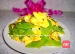 鸡蛋莴笋片的做法图解6