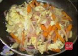 鸭蛋炒双条的做法图解9