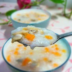 胡萝卜蛤蜊粥的做法[图]