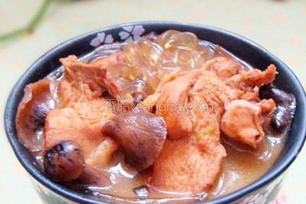 小鸡炖蘑菇粉条