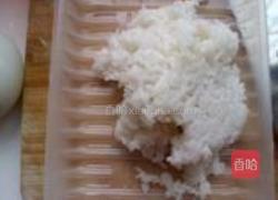生菜鸭蛋炒饭的做法图解2