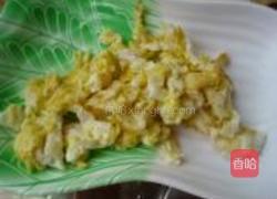 生菜鸭蛋炒饭的做法图解4