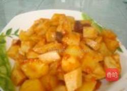 茄汁杏鲍菇炖土豆的做法图解6