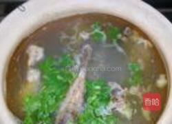鸡骨冬粉汤的做法图解4