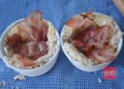 培根鸡蛋杯的做法图解4