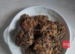 虾肉核桃芝麻饼的做法图解17