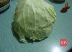 炝炒包菜丝的做法图解1