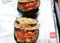 奶酪焗茄子的做法图解15