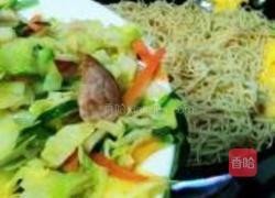 什锦炒面的做法图解8