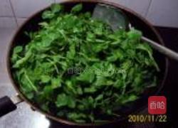 清水油盐豌豆苗的做法图解4