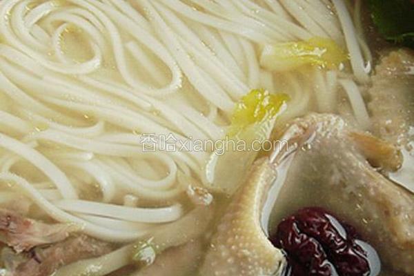 招牌鸡汤面