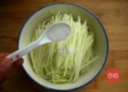 凉拌苤蓝丝的做法图解6