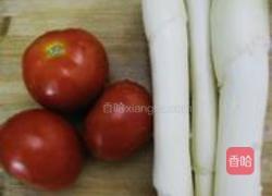茄汁茭白的做法图解1