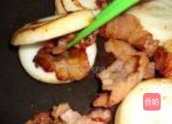 白果肉夹馍的做法图解3