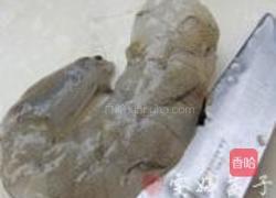 西芹百合酿虾球的做法图解1