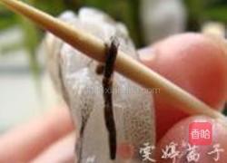 西芹百合酿虾球的做法图解2