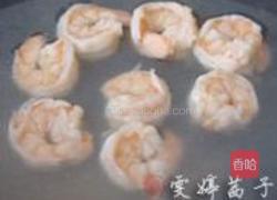 西芹百合酿虾球的做法图解3