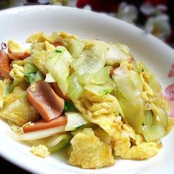 青瓜炒鸡蛋的做法[图]