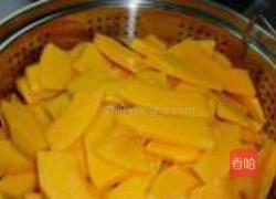 南瓜糯米饼的做法图解1