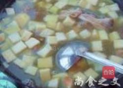 牛肉炖萝卜土豆的做法图解3