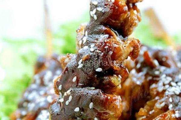 蜜汁鸡肉串