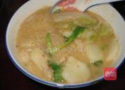 土豆白菜粉丝汤的做法图解10
