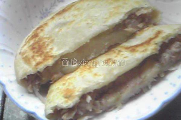 猪肉酸菜粉丝馅饼
