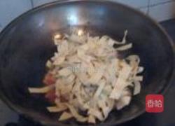 西红柿炒千张的做法图解4