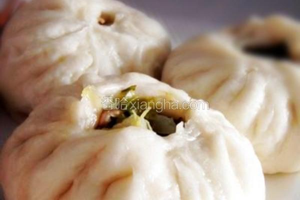 香菇青菜包