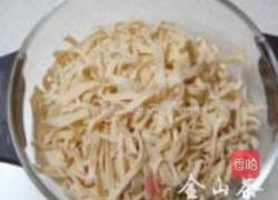 拌干丝的做法图解2