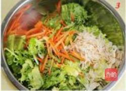 虾皮拌苦菊的做法图解3