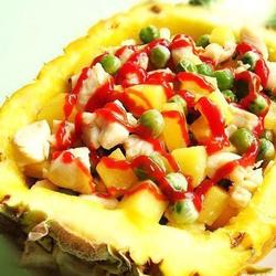 菠萝鸡丁的做法[图]