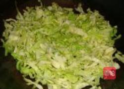 剁椒圆白菜的做法图解4