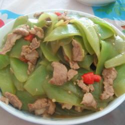 窝笋炒肉片的做法[图]