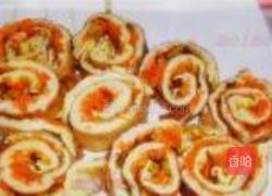 萝卜鸡蛋卷的做法图解7