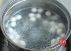 酒酿蛋花汤圆的做法图解2