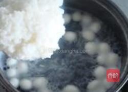 酒酿蛋花汤圆的做法图解3