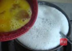 酒酿蛋花汤圆的做法图解4