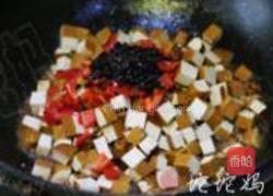 豆鼓烧香干的做法图解6