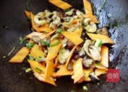 香菇炒菜花的做法图解5